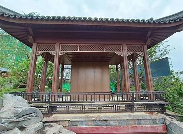 鋁代木涼亭